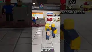 Roblox Game Be a Nurse, our 2 nurse for today #roblox #hospital #nurse #roleplay #games #play #fun