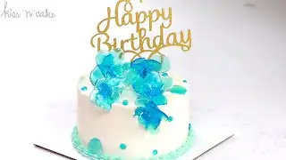 Crystal Flower Cake | Isomalt Sugar Art | kiss 'n' cake