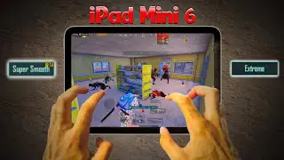 iPAD MINI 6 HANDCAM 2026🔥/ Smooth+Extreme PUBG Gaming Test😍 NEW iOS 26.1 Livik Gameplay!