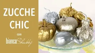 Decorazioni fai da te per Halloween: Zucche Chic
