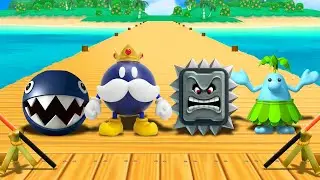Chain Chomp Goes CRAZY! Mario Party 9 Funniest Minigames (Master Difficulty)