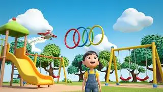 Siete Pequeños Aviones de Juguete Whoosh | Canciones Infantiles y Rimas para Niños