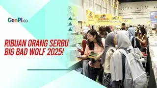 Big Bad Wolf Jakarta 2025 Buka di Nice PIK 2, Pengunjung Serbu 5 Juta Buku Murah