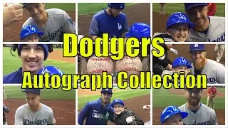 My Los Angeles Dodgers Autograph Collection
