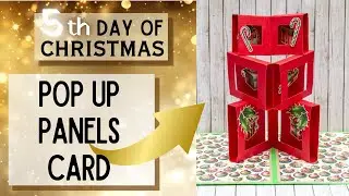SUPER EASY Pop Up Panel CHRISTMAS CARD Tutorial