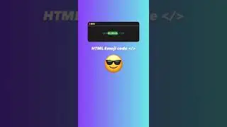 HTML Emoji Code 