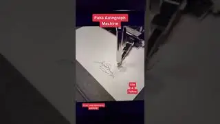 Signature autograph machine amazing developing in tech world||engineering station