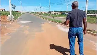 Pr. Ademir mostrando um pouco do bairro Benjamin Parque da Mata. Venha conferir p