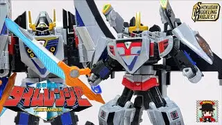 2モードにスーパー合体【SMP タイムロボ シャドウアルファ 未来戦隊タイムレンジャー 】ヲタファのミニプラレビュー / Time ranger SMP Time Robo Shadow alpha