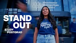 Stand out. Study postgrad at Manchester Met