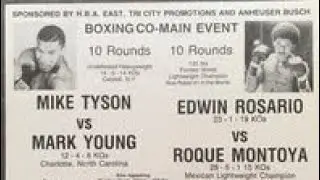 Mike Tyson vs.Mark Young in 4K