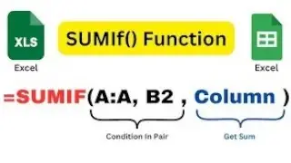 Description of SumIf Formula using in excel
