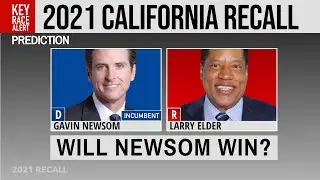 CNN 2021 California Recall Election Night / Prediction