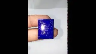 Natural cushion shape beautiful Lapis Lazuli