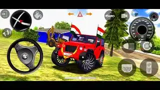 Modified Mahindra Thar😈Games:Indian Thar (Gadi Wala Games) Car Game Android Game - Android Gameplay
