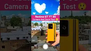Realme GT 7T Zoom Test 📷 | Super Clear or Just Hype? 🔎
