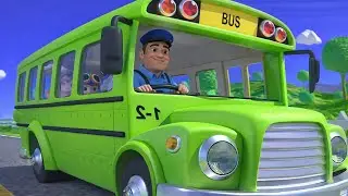 Wheels on the Bus Sound Variations | 2 Min Loop Remix Version | Kids Song || Little Land Fun
