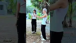 Troll with the new phone [MASTER KUNGFU] #martialarts #master #kungfu #training #action #shorts