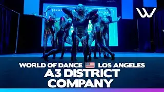 A3 District Company | Team Division | World of Dance Los Angeles 2025 | #WODLA25