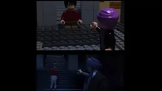 side by side version | Harry vs Quirrell, Lego Harry Potter stop motion