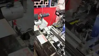 Auto elastic cutting and tack with marking. #automation #garments