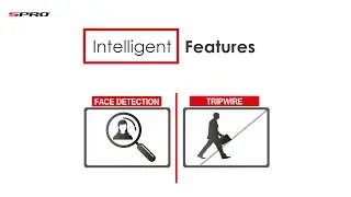 SPRO CCTV -  Intelligent Features: Face Detection & Tripwire Features on SPRO Recorders