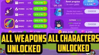 Pinata Masters Playgendary - All Weapons & Characters Unlocked - Gameplay (Android, iOS)