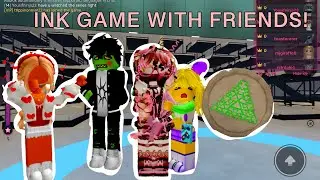 INK GAME WITH FRIENDS!! | #squidgame #inkgame