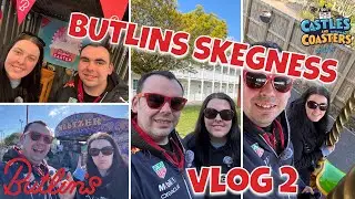 BUTLINS SKEGNESS 2025 VLOG 2 | Gladiators LIVE | The iconic tap is GONE!!!! & Tash does a Waltzer 😱