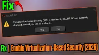 Для FaceIT AC требуется безопасность на основе виртуализации | Простое решение ✅