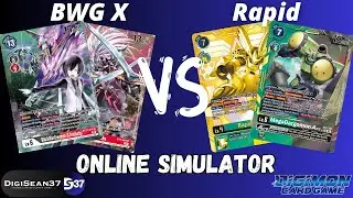 BlackWarGreymon X Antibody VS Rapidmon Armor | Digimon Card Game | BT15 Exceed Apocalypse