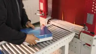 high speed fully auto side sealer shrink wrapping machine for books