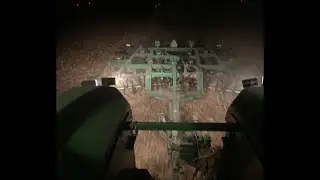 Finishing up the point rows with the chisel plow ￼