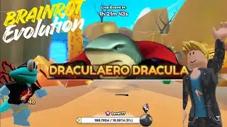 Brainrot Evolution in Roblox 🧠🦇 Draculaero Dracula Takes Over the Game!