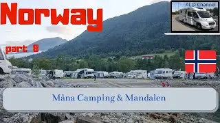 NORWEGIA kamperem &ndash; Mana camping i Mandalen #8