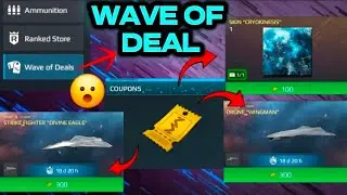 Wave of Deal store , Get exclusive Items and Bundles Modern warships 