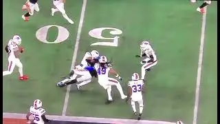 The Play That Injured Damar Hamlin Of The Buffalo Bills