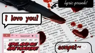 Чат в Twisted Wonderland! Эпель и МС — яндере!? [лирическая шутка!] {яндере рэп-баттл!}