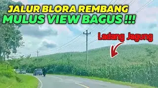 Jalur MULUS Blora Rembang Dengan VIEW Bagus - Arus Lalu Lintas Lancar Jaya di Lebaran 2022