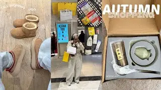 Autumn and fall shopping spree | self care + vitamins + matcha kit unboxing and matcha