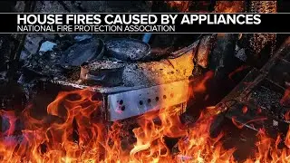 Firefighters warn about home appliance fire dangers with long wait to replace old ones