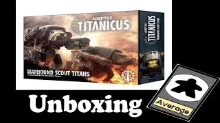 Adeptus Titanicus Warhound Scout Titans