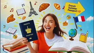 🌞 2. MYP French Summer Homework | Fun & Easy Passport Activities for Beginners!