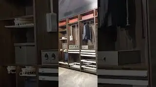 Wardrobe Shoe rack and pull out basket