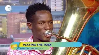 Amazing performance on Live TV - Musical instruments | playing the tuba