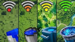 water bucket MLG at different Wi-Fi Experiment