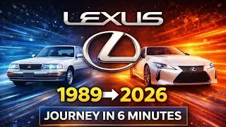 Lexus Car Company History | From Luxury Dream to Global Icon 🚗✨