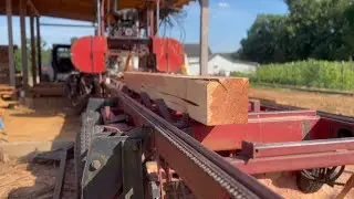 Super A Tractor At Firewater Farm Sawmill