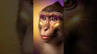 You Won't Believe This Monkey's Makeup