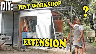 DIY: TINY WORKSHOP EXTENSION